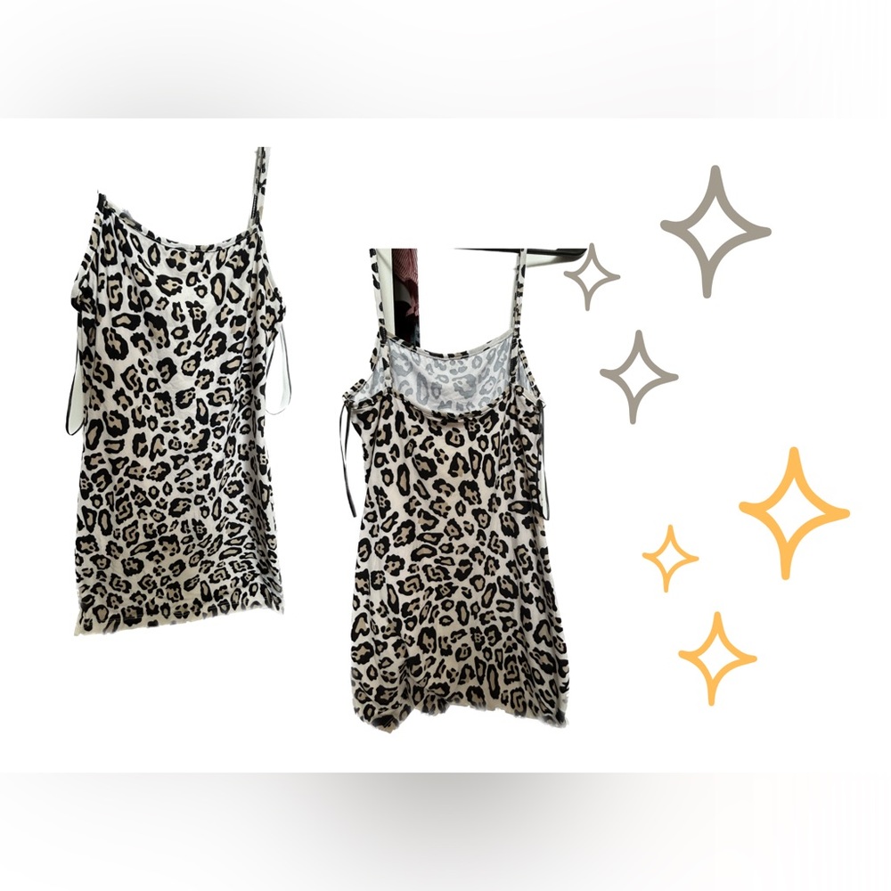 Cheetah Print Mini Bodycon Dress 🐆